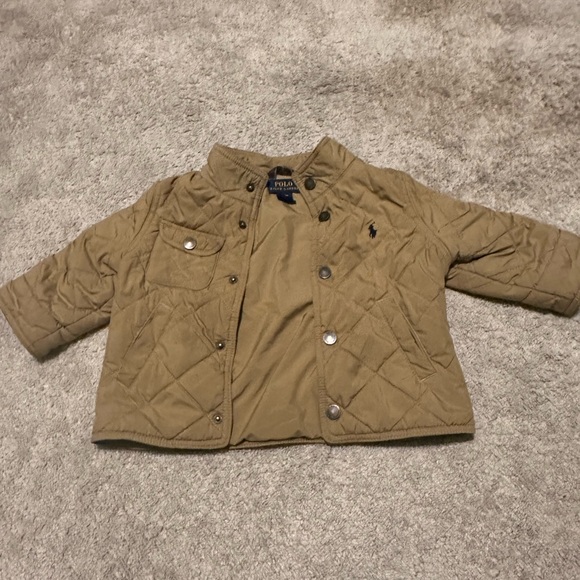 Ralph Lauren Other - Ralph Lauren Kids Quilted Jacket in Tan